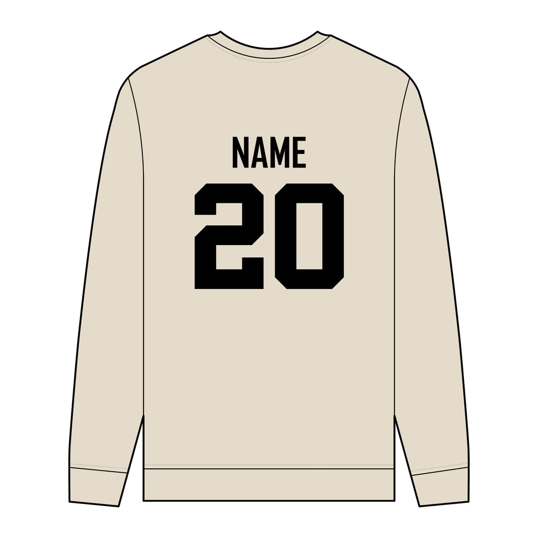 Men's Adult Premium Organic Cropped Oversized Sweatshirt