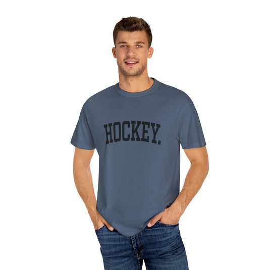 Tall Design Hockey Adult Unisex Premium T-Shirt