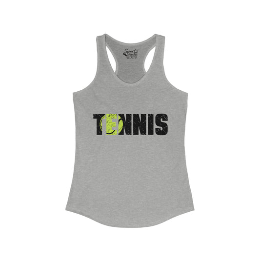 Tennis Adult Women's Racerback Tank