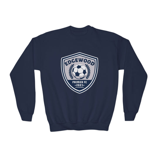 Edgewood Premier FC Unisex Youth Basic Crewneck Sweatshirt