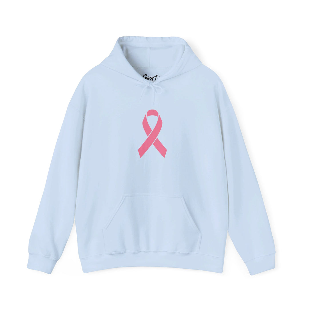 Cancer Ribbon Adult Unisex Hooded Sweatshirt