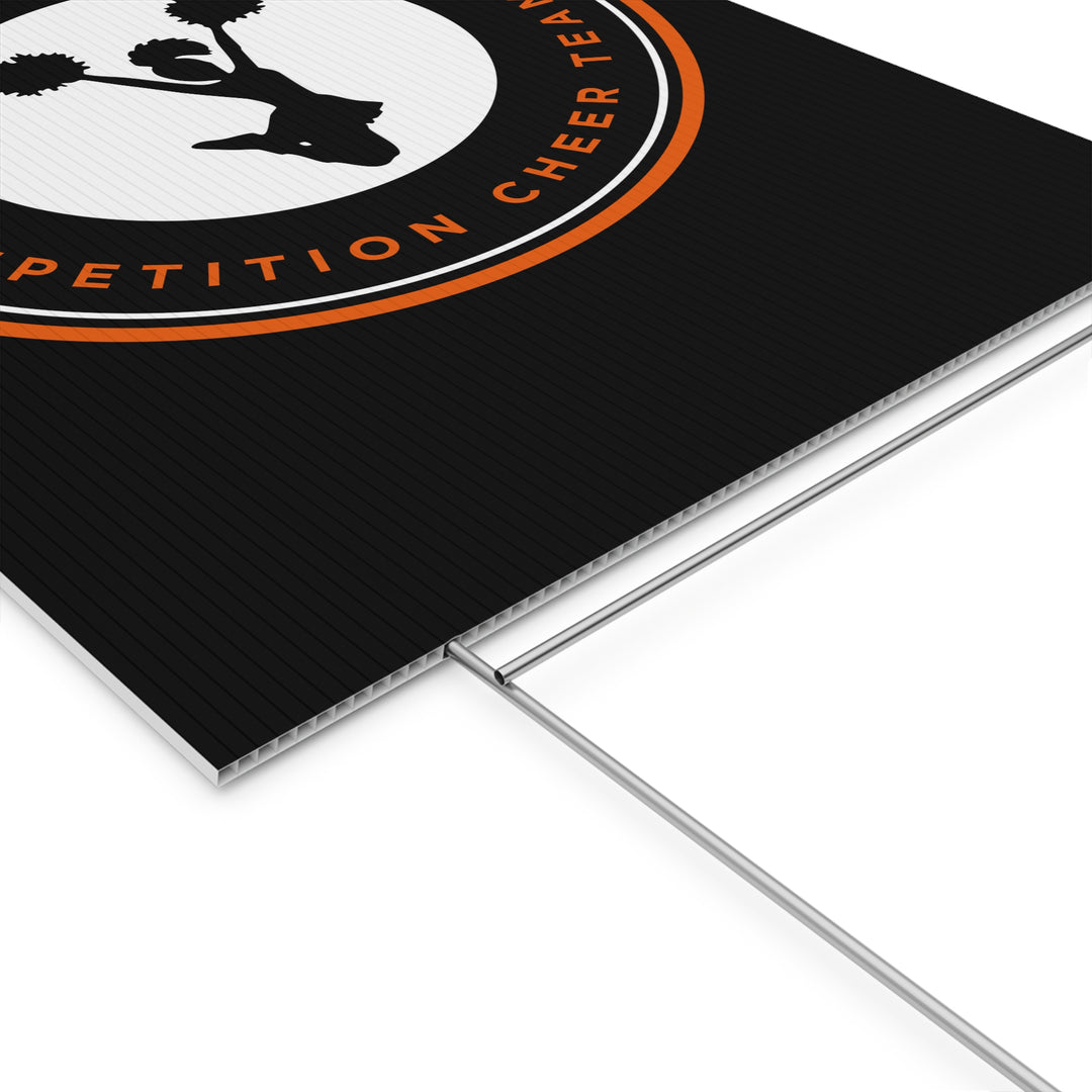 Babylon Youth Competition Cheerleading Plastic Yard Sign