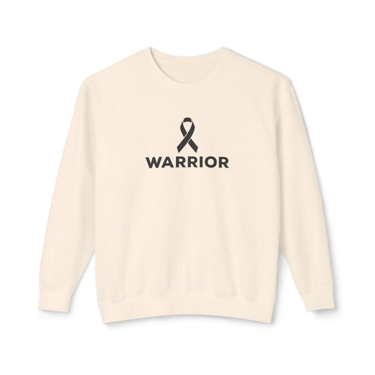 Cancer Ribbon Warrior Adult Unisex Premium Crewneck Sweatshirt