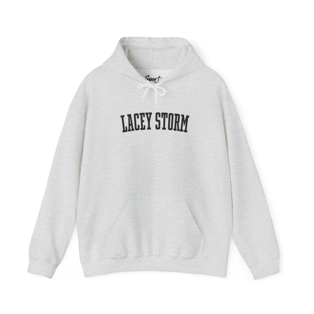 Lacey Storm Unisex Adult Hooded Sweatshirt - Plain Text Design