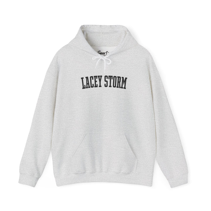 Lacey Storm Unisex Adult Hooded Sweatshirt - Plain Text Design