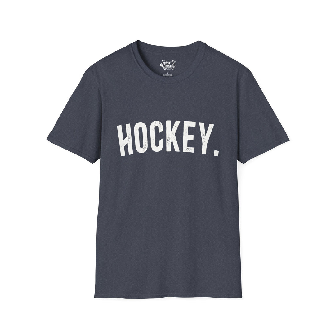Rustic Design Hockey Adult Unisex T-Shirt