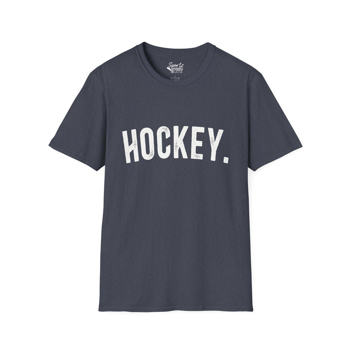 Rustic Design Hockey Adult Unisex T-Shirt