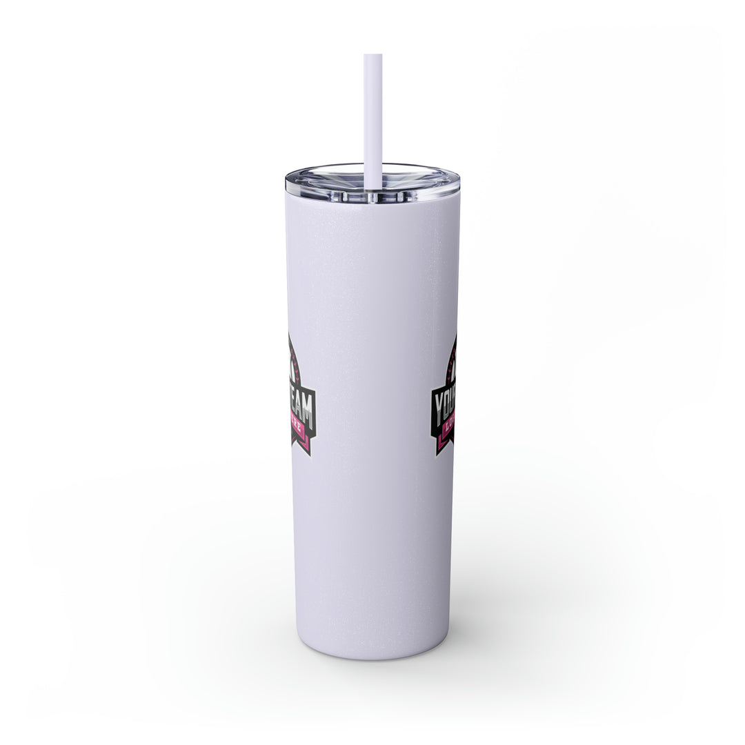 Skinny Tumbler with Straw 20oz