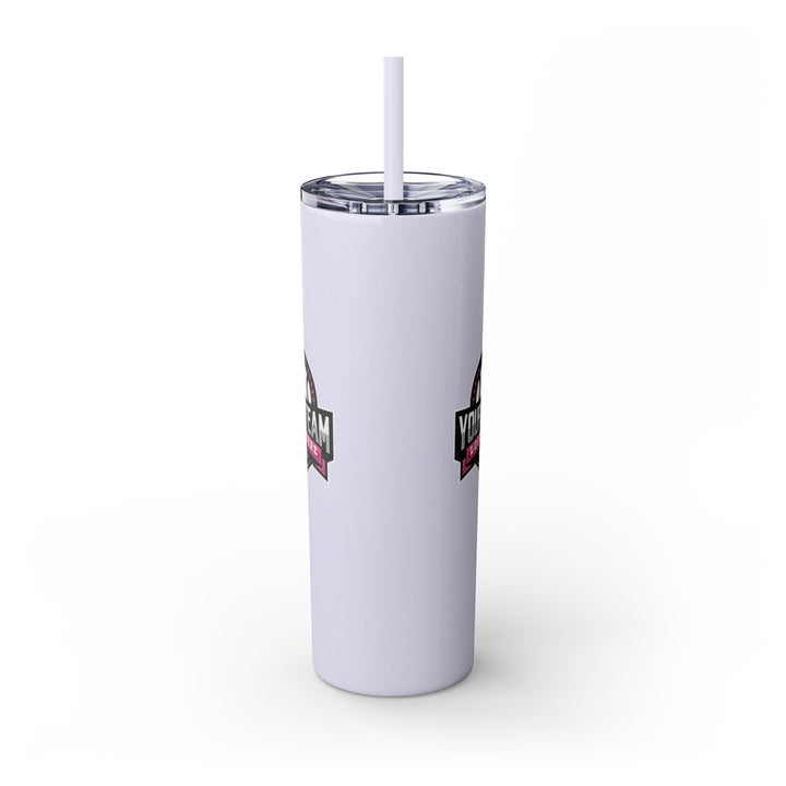 Skinny Tumbler with Straw 20oz