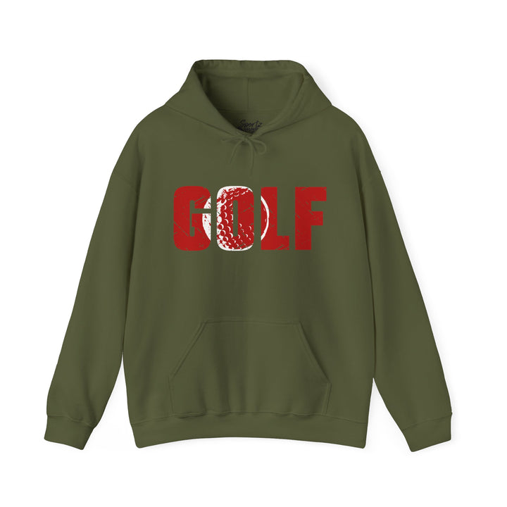 Golf Adult Unisex Hooded Sweatshirt