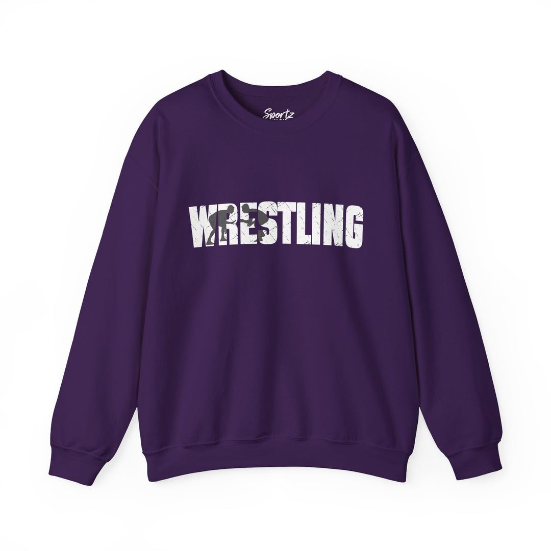 Wrestling Adult Unisex Crewneck Sweatshirt