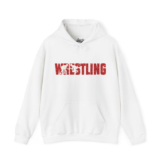 Wrestling Adult Unisex Basic Hooded Sweatshirt