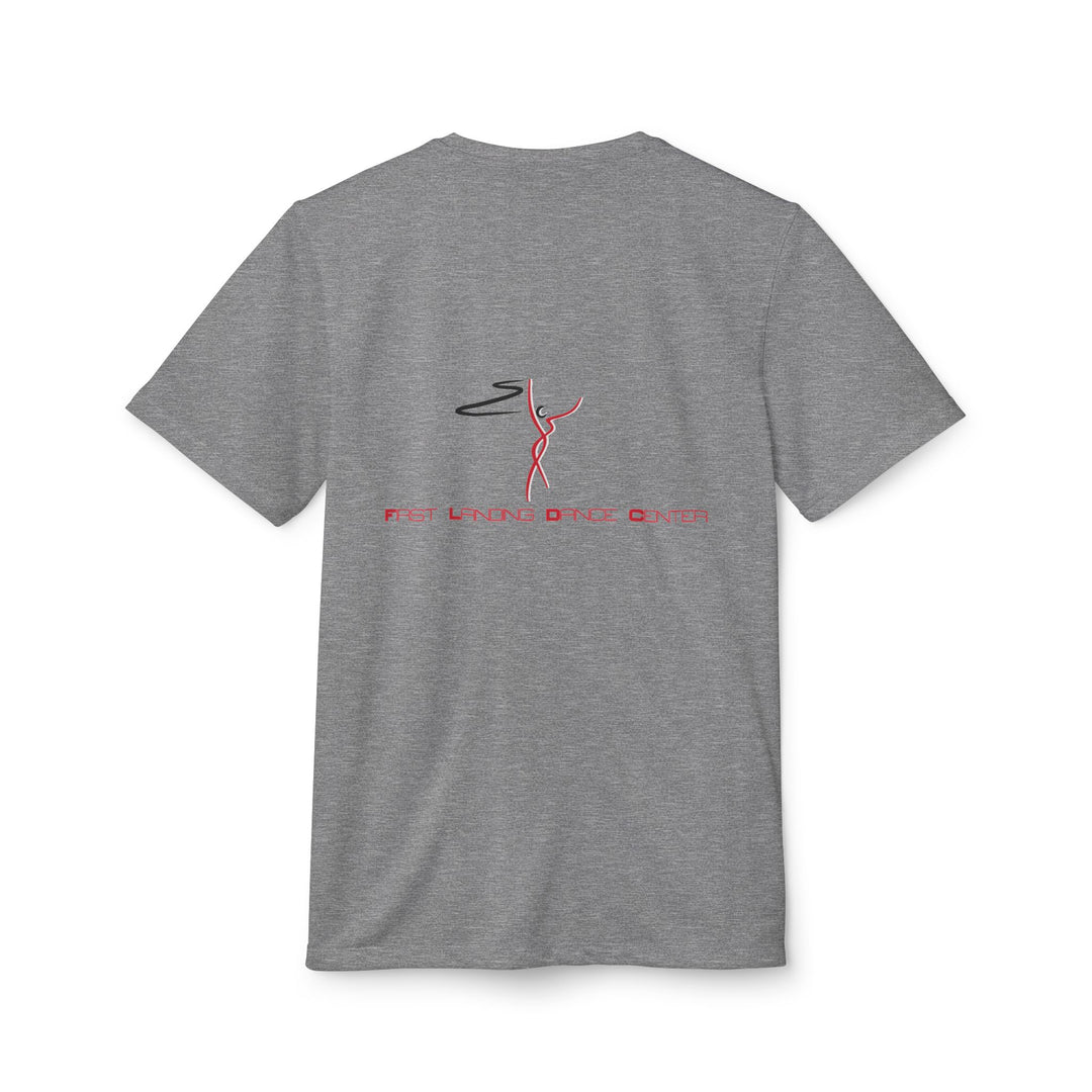 First Landing Dance Center Unisex Adult Adidas® Sport T-shirt