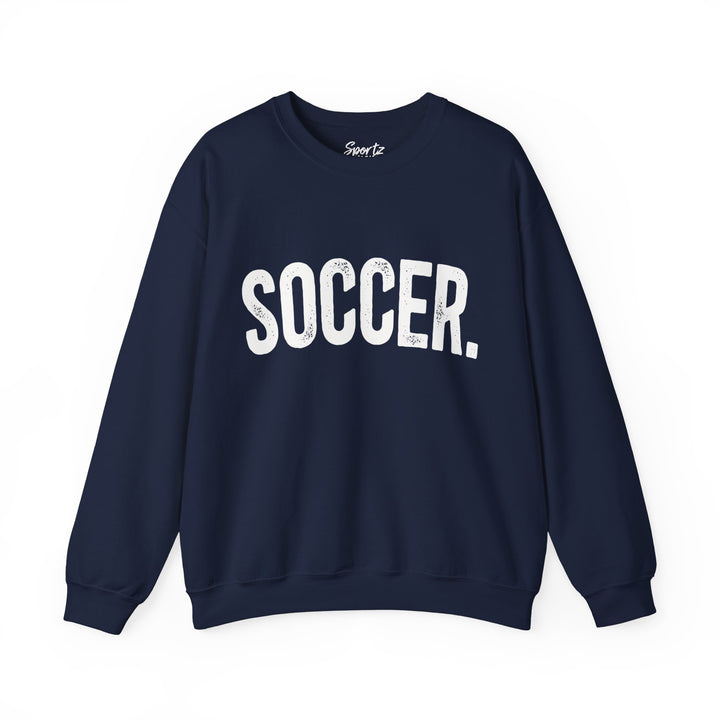 Rustic Design Soccer Adult Unisex Crewneck Sweatshirt