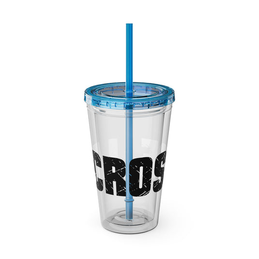 Lacrosse 16 oz Sunsplash Tumbler with Straw