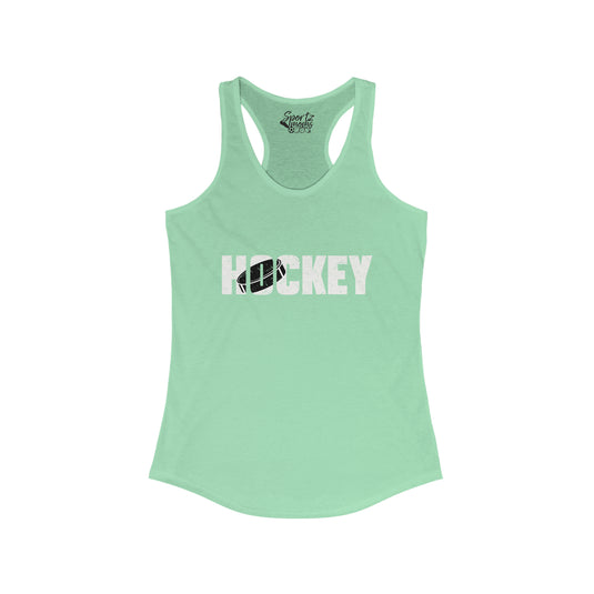 Hockey Adult Women's Racerback Tank