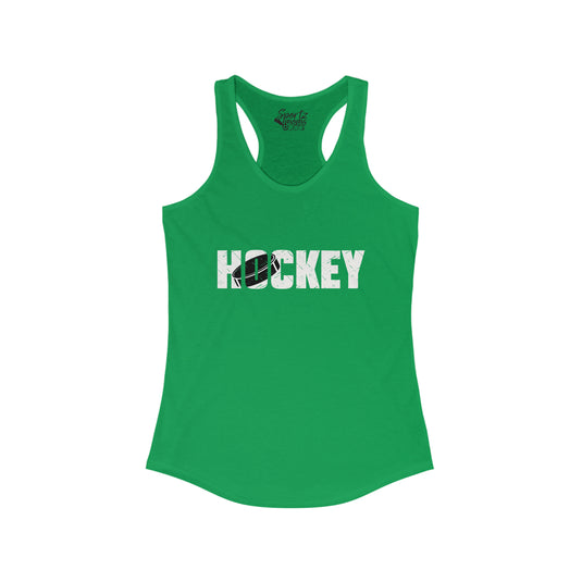 Hockey Adult Women's Racerback Tank