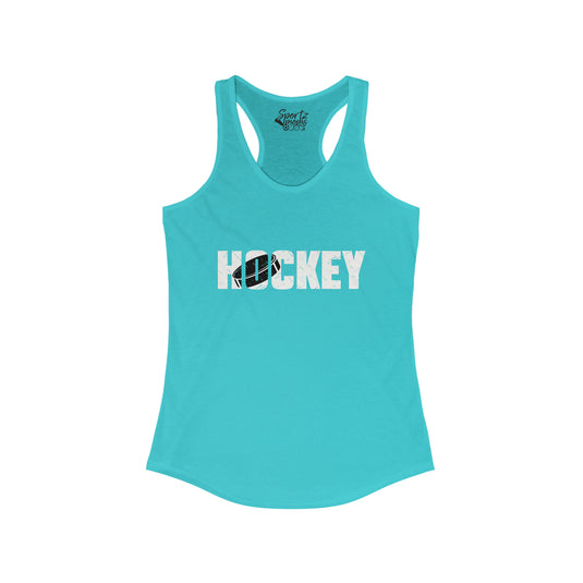 Hockey Adult Women's Racerback Tank