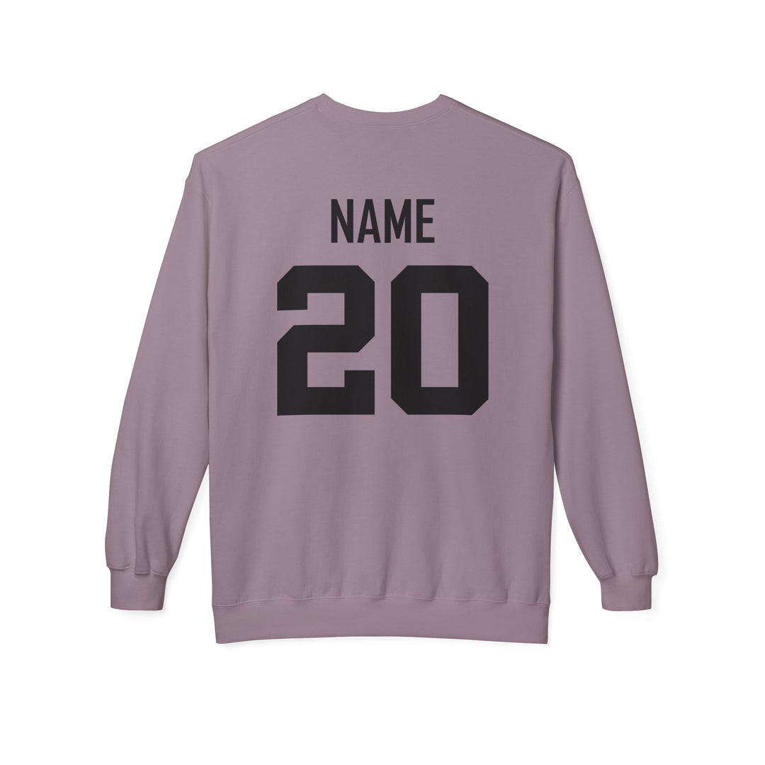 Unisex Adult Midweight Fleece Crewneck Sweatshirt Color Options 2