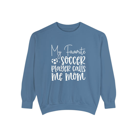 My Favorite Soccer Player Adult Unisex Premium Crewneck Sweatshirt