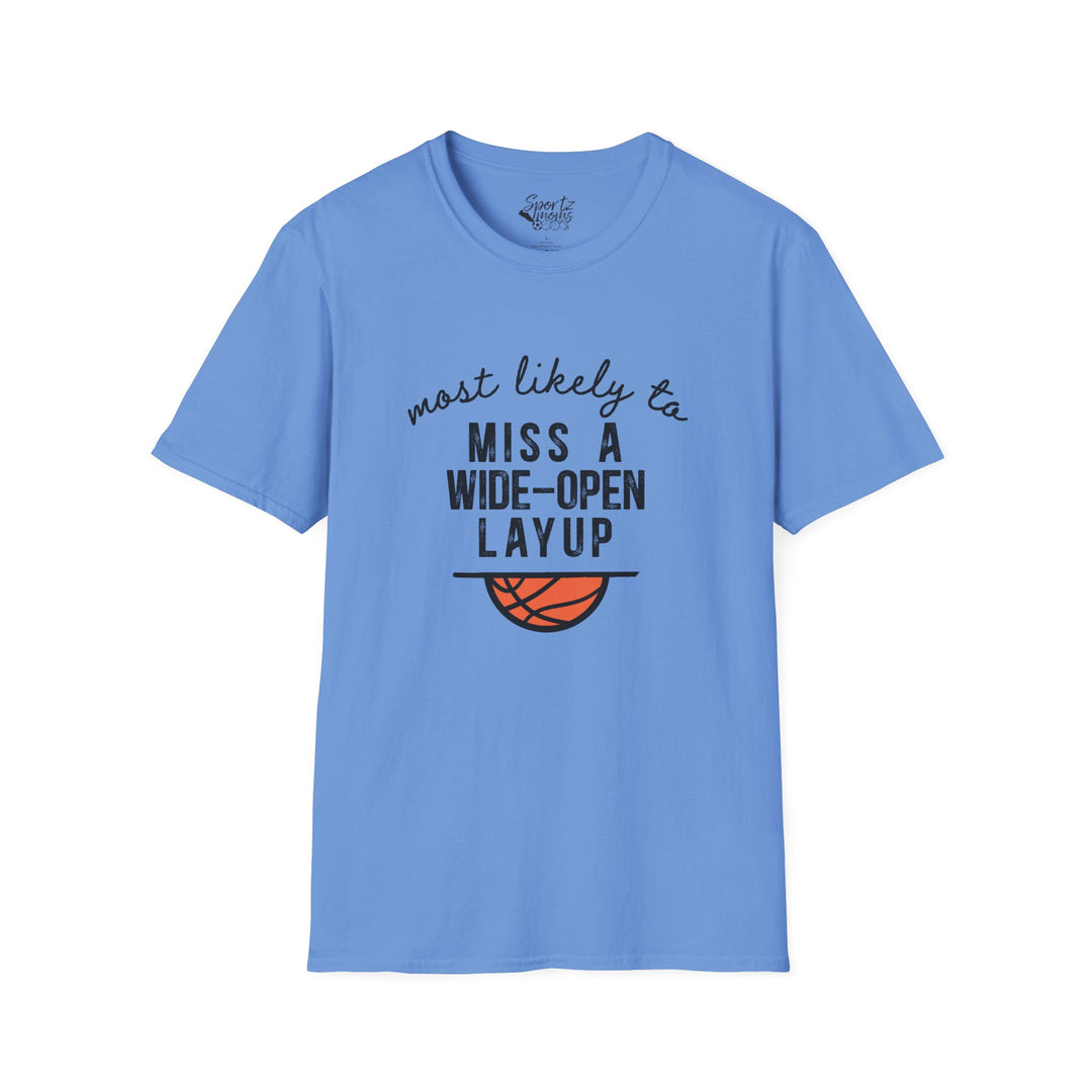 Most Likely To Basketball Adult Unisex T-Shirt