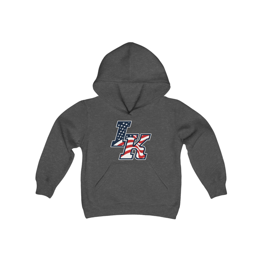 Iron Knights Youth Hooded Sweatshirt w/Flag Design