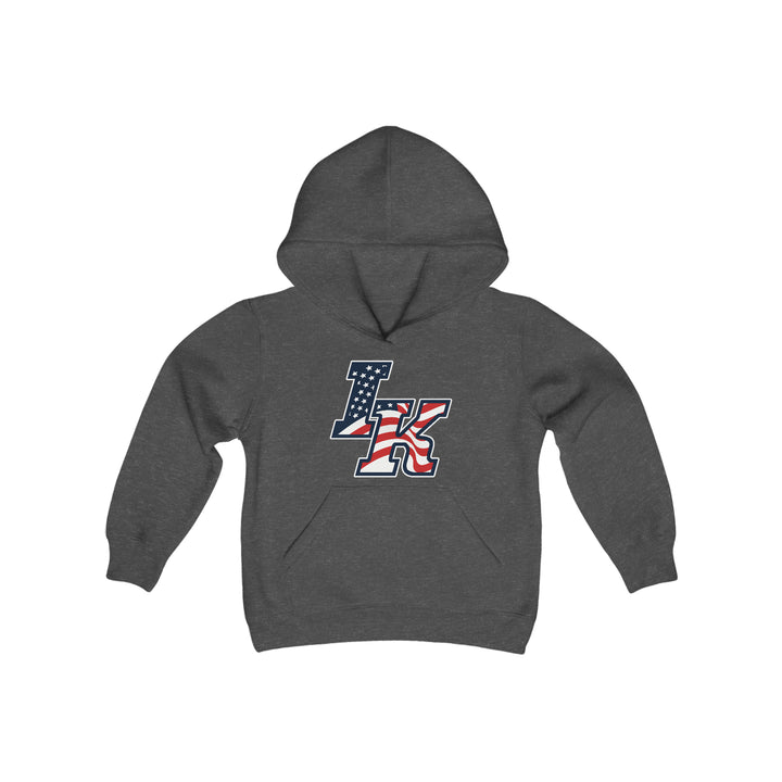 Iron Knights Youth Hooded Sweatshirt w/Flag Design