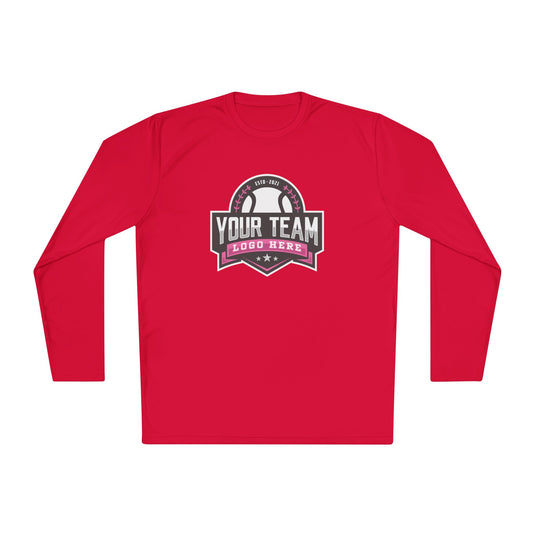 Unisex Adult Long Sleeve Competitor Moisture Wicking Shirt Color Options 1