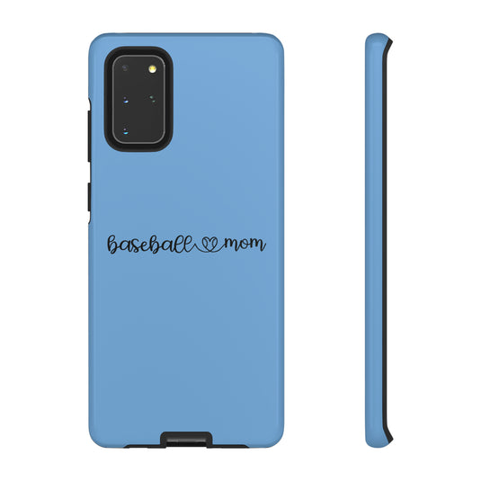 Baseball Mom Phone Case with Heart