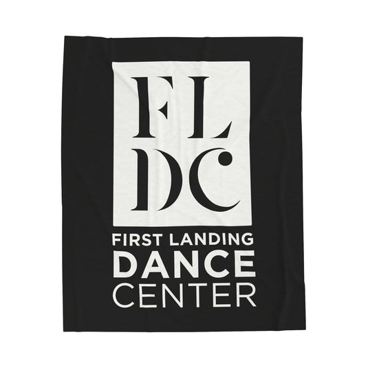 First Landing Dance Center Velveteen Plush Blanket