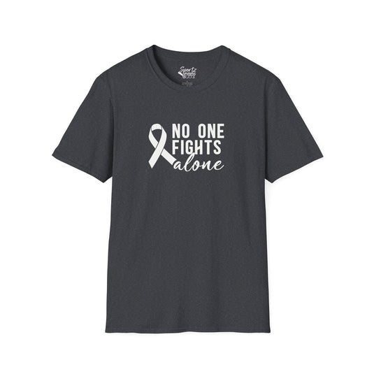 No One Fights Alone Adult Unisex Basic T-Shirt