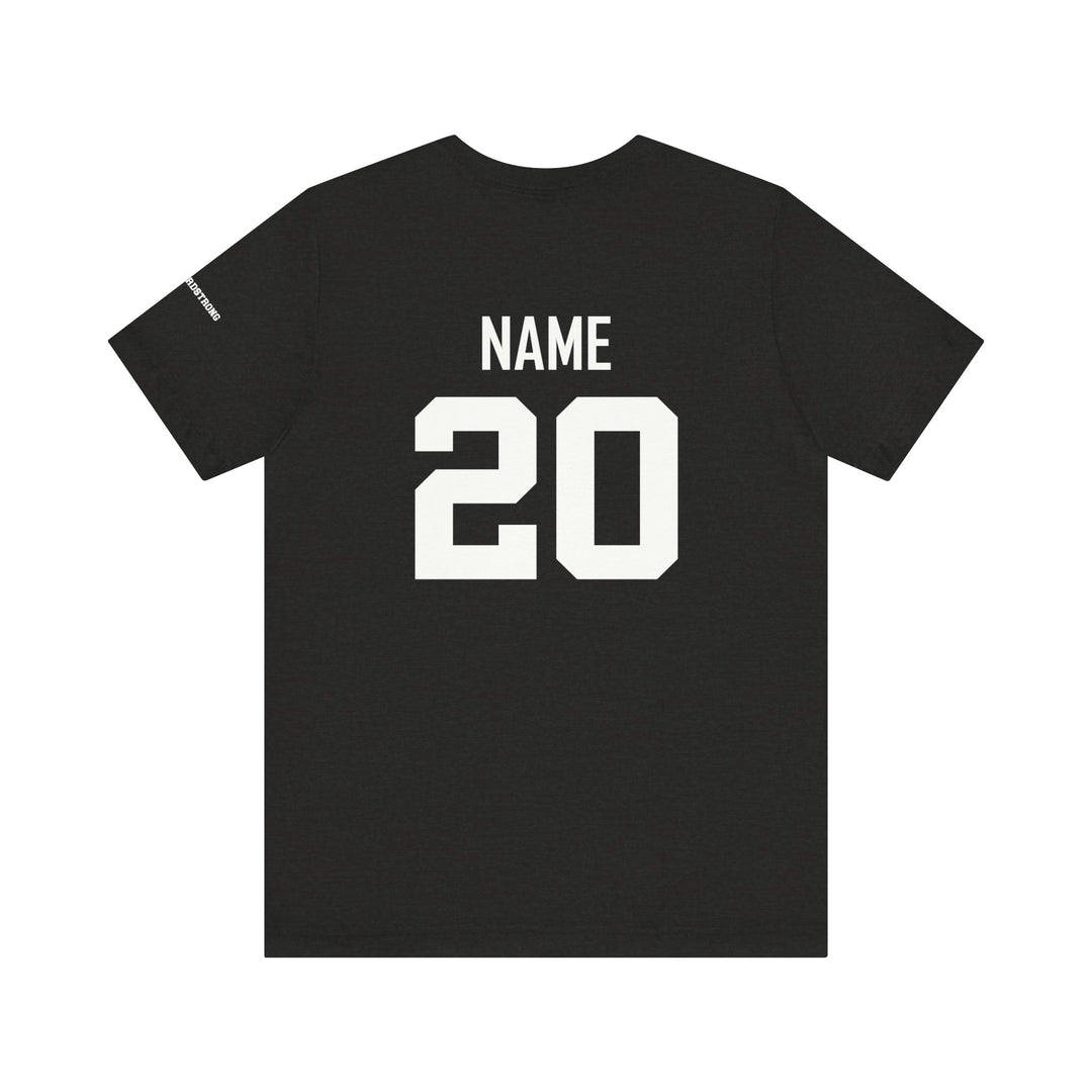 College Station Soccer Club Vanguard Unisex Adult T-Shirt w/ Logo on Left Chest