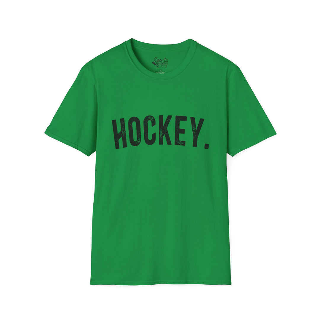 Rustic Design Hockey Adult Unisex T-Shirt