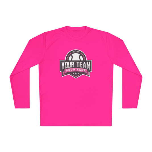 Unisex Adult Long Sleeve Competitor Moisture Wicking Shirt Color Options 2