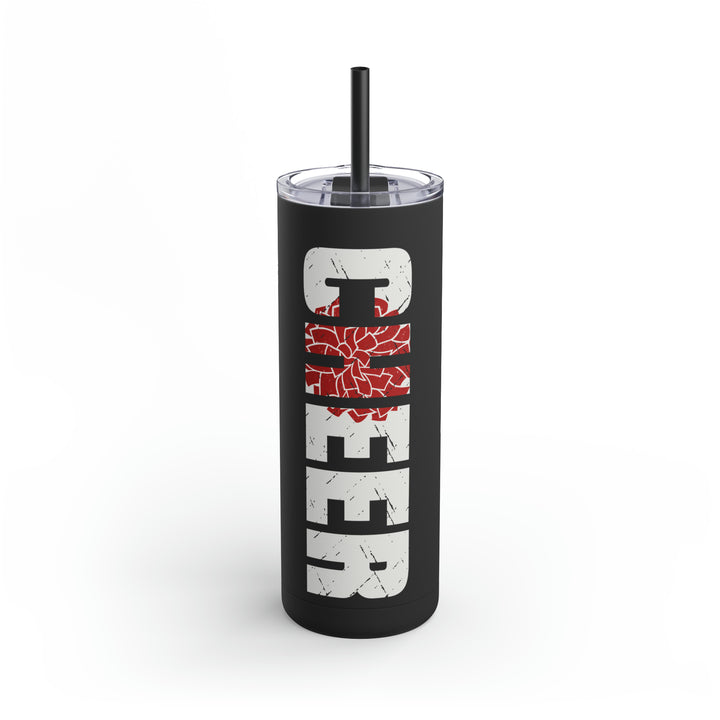 Cheer 20oz Skinny Matte Tumbler