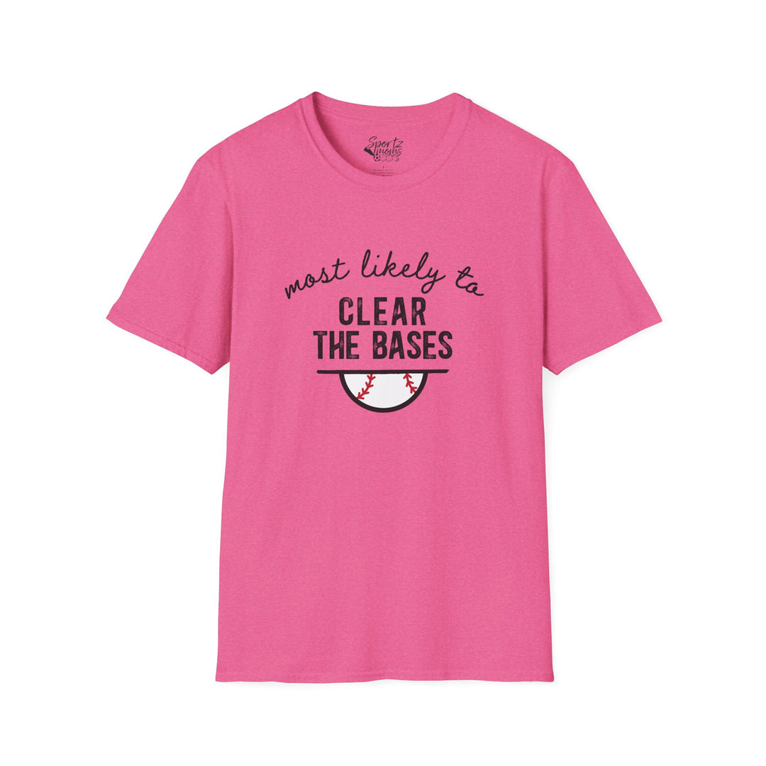 Most Likely To Baseball Adult Unisex T-Shirt