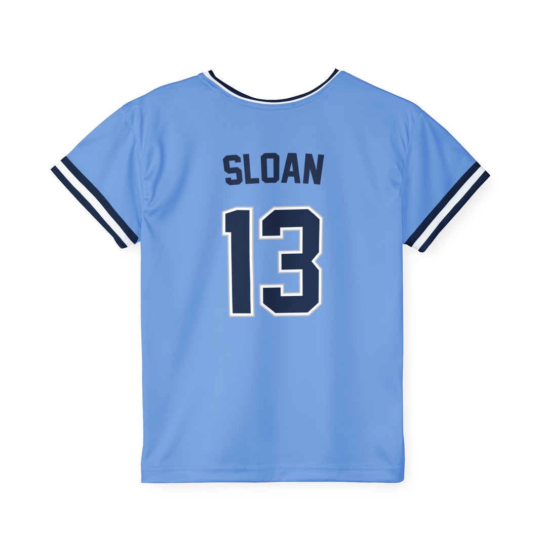 Iron Knights Blue Kid's Sports Jersey - All Over Print