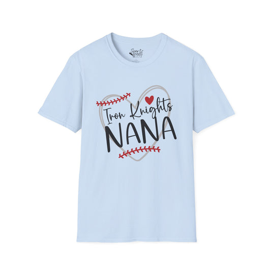 Iron Knights Basic Adult Unisex T-Shirt - Nana Heart Design