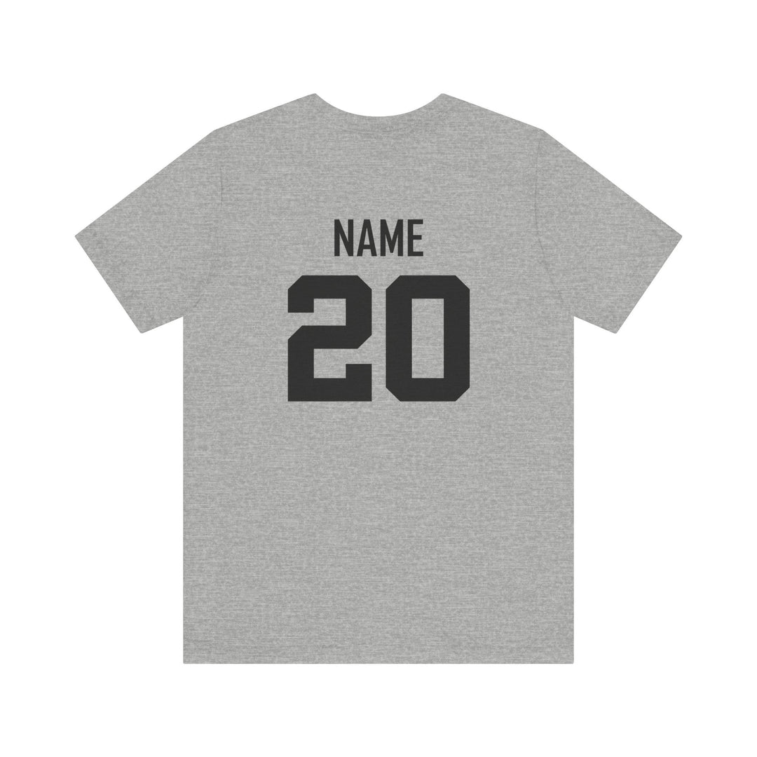 Wheeling Lightningbirds Unisex Adult Mid-Level T-Shirt - Hockey Design