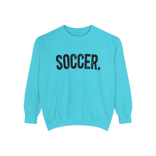 Rustic Design Soccer Adult Unisex Premium Crewneck Sweatshirt