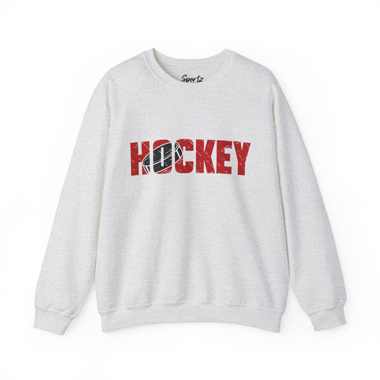 Hockey Adult Unisex Basic Crewneck Sweatshirt