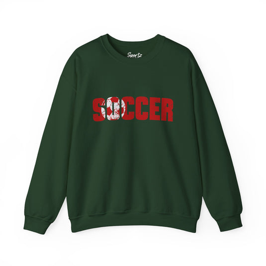 Soccer Adult Unisex Basic Crewneck Sweatshirt