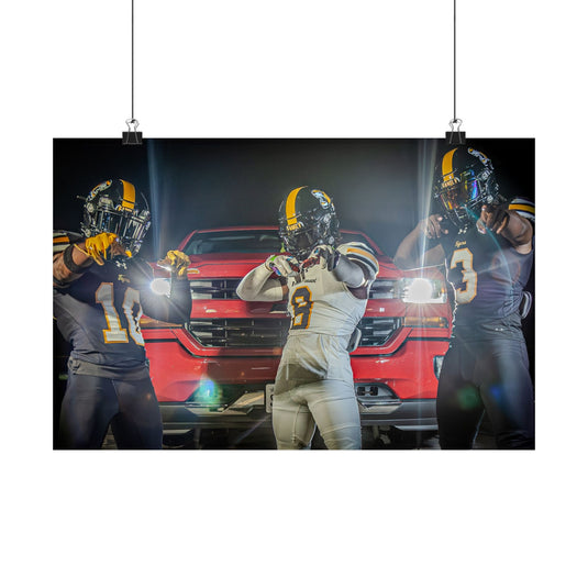 Offside Sports Photography Matte Horizontal Posters