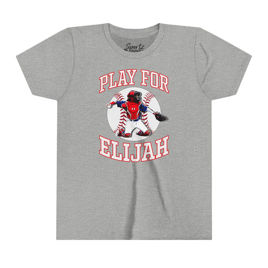 Play for Elijah Youth Basic T-Shirt