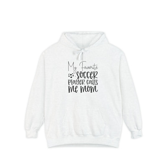 My Favorite Soccer Player Adult Unisex Premium Hooded Sweatshirt