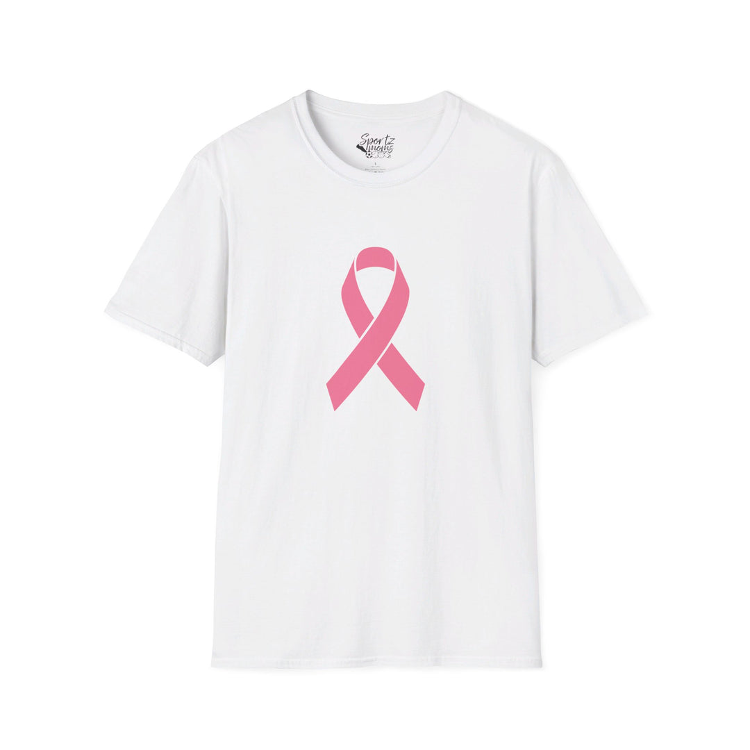 Cancer Ribbon Adult Unisex T-Shirt