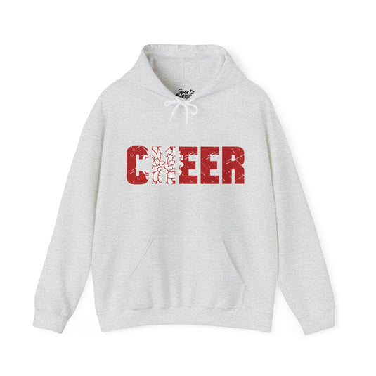 Cheer Adult Unisex Basic Hooded Sweatshirt