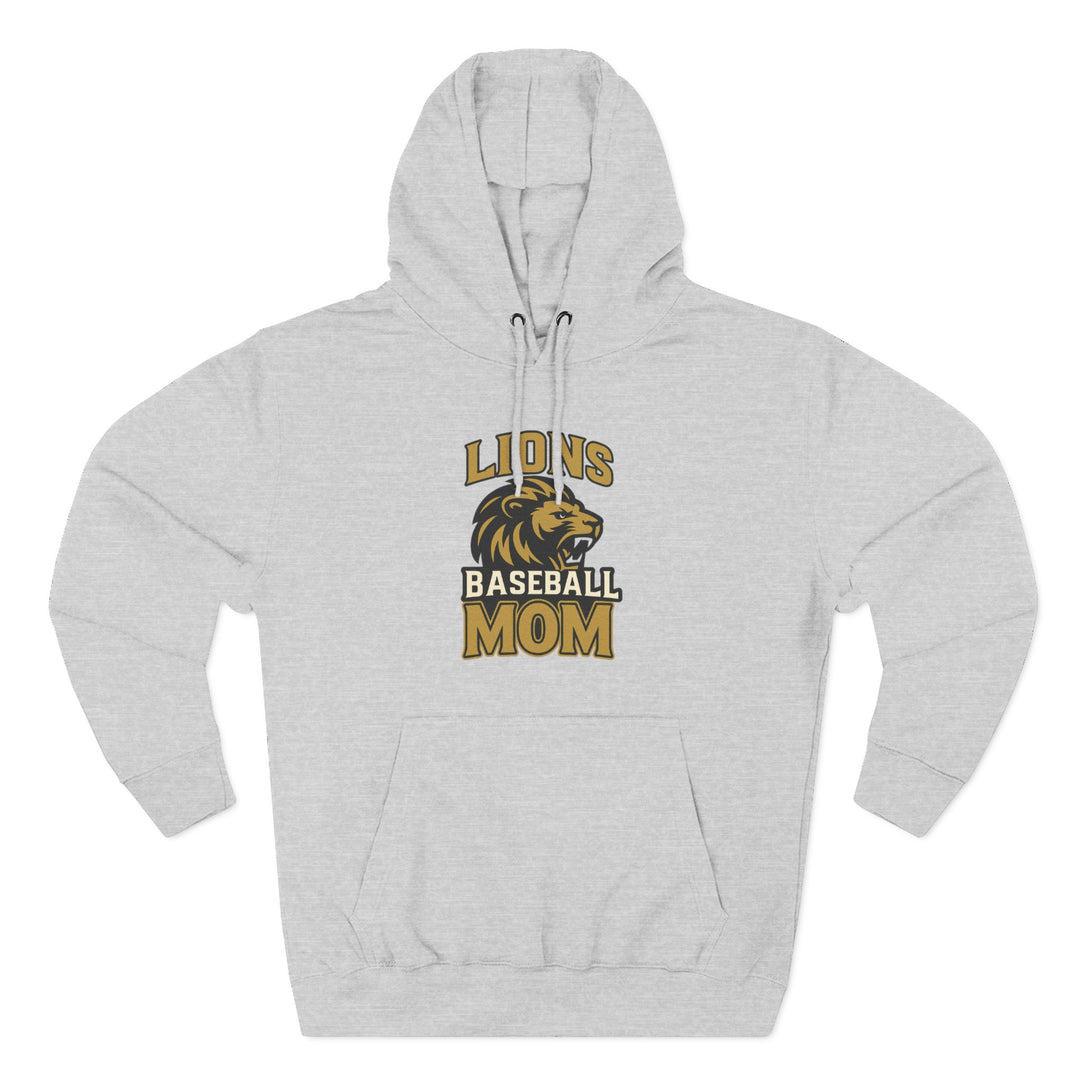 FEBA Lions Baseball Unisex Adult Mid-Level Hooded Sweatshirt