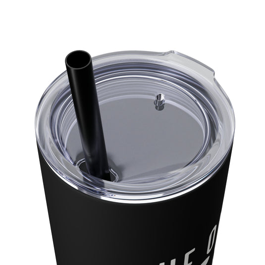 The Only BS I Need Baseball 20oz Skinny Tumbler with Straw in Matte or Glossy