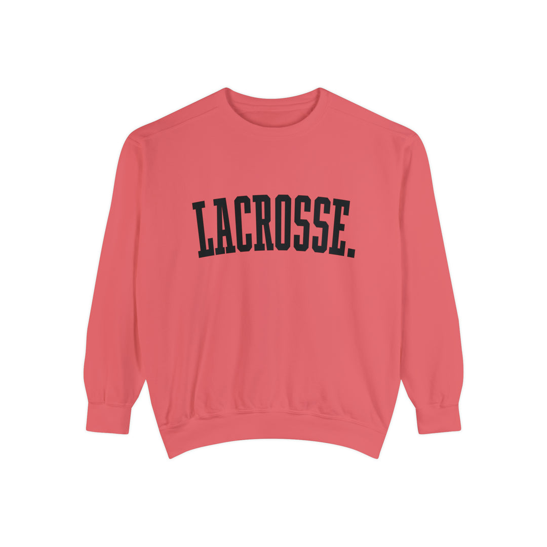 Tall Design Lacrosse Adult Unisex Premium Crewneck Sweatshirt